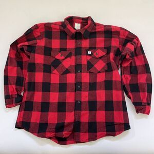 Big Bill Flannel Shirt Mens XXLBuffalo Plaid Lumberjack Brawny USA Heavyweight70